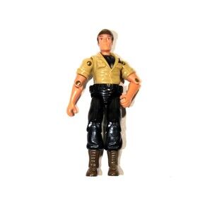 Adventure Wheels Outdoor Adventure Action Figure Tan Shirt Brown Hat Boots 3.75"